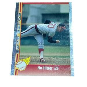 1991 Pacific Nolan Ryan Texas Express No hitter #3 baseball card